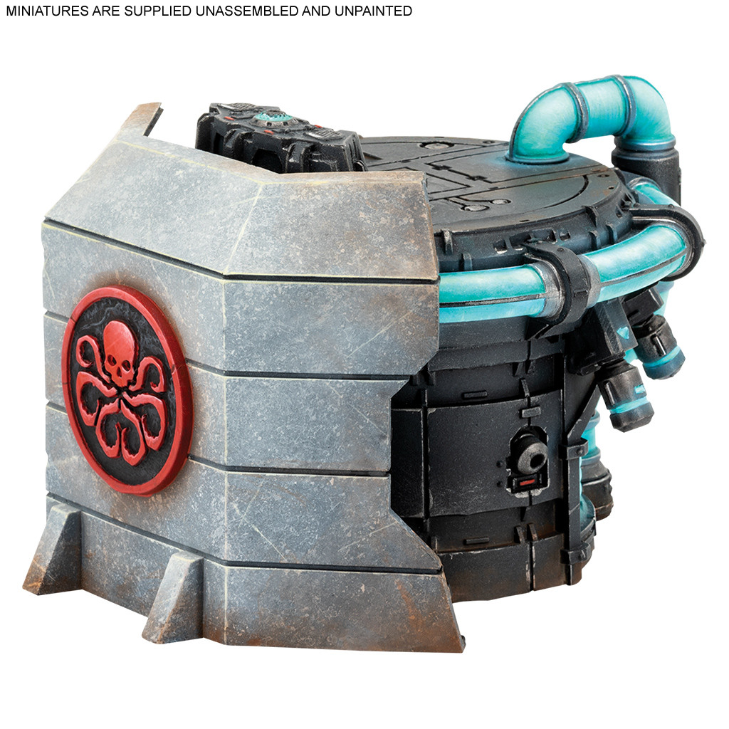 Marvel Crisis Protocol : Hydra Power Station Terrain Pack